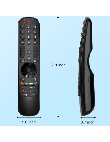 Control Remoto Mágico LG MR23GA para TVs OLED 4K 2018-2024