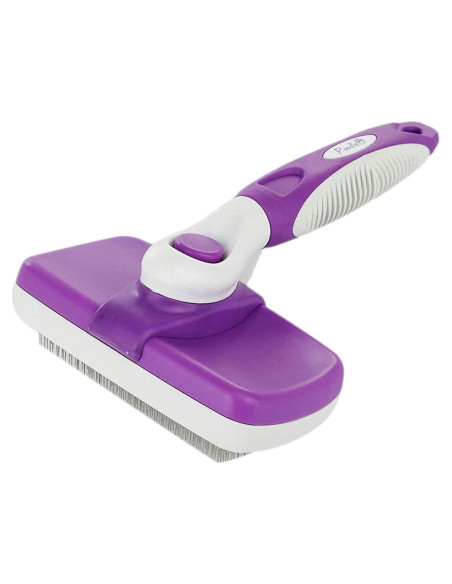 Cepillo Desenredante Autolimpiante Poodle Pet 16.5 cm