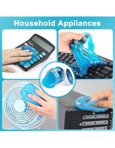 FiveJoy Gel Limpiador Universal para Automóviles 371g - Masilla Detalladora