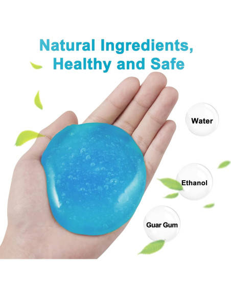 FiveJoy Gel Limpiador Universal para Automóviles 371g - Masilla Detalladora