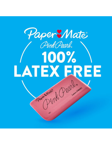 Borradores Paper Mate Pink Pearl, 36 unidades, Rosa