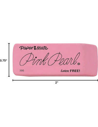 Borradores Paper Mate Pink Pearl, 36 unidades, Rosa