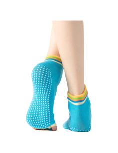 Calcetines Antideslizantes para Yoga y Pilates Mujeres - Coloridos