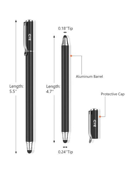 Lápiz Óptico 2-en-1 Bargains Depot para Pantallas Táctiles Lápiz Óptico 2-en-1 Bargains Depot para Pantallas Táctiles