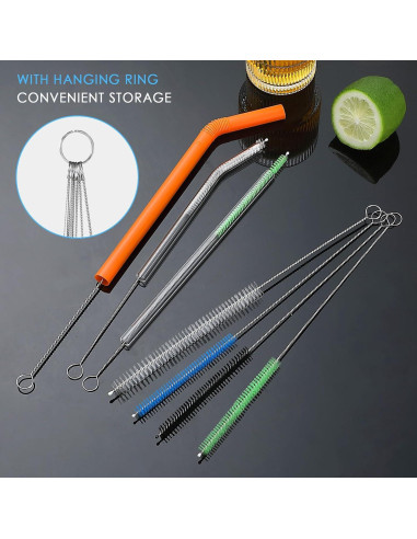 Kit de Cepillos Limpiadores YZAHGDS para Pajitas y Botellas