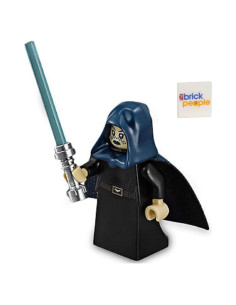 Minifigura LEGO Barriss Offee Star Wars con Sable de Luz