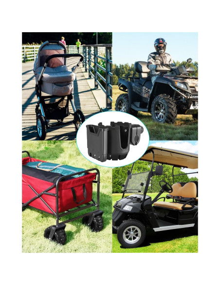 Soporte para Tazas y Teléfono Xislet 2 en 1 Negro