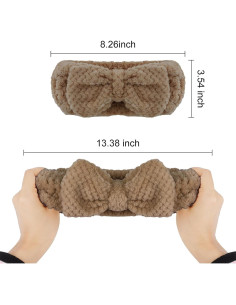 Banda de Spa YISSION 2PCS Microfibra Elástica para Cuidado Facial 2