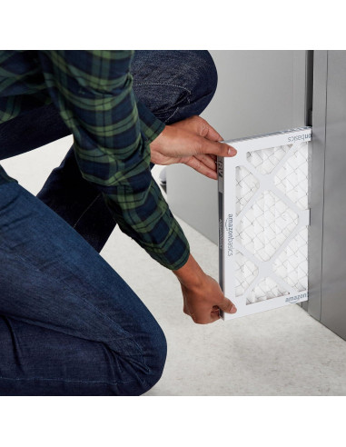 Filtros de Aire Amazon Basics MERV 8 12x12x1 Paquete de 6