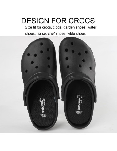 Plantillas Ultra-Finas para Crocs Knixmax - Tamaño 2 EU35
