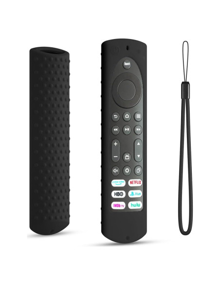 Funda de Silicona Antideslizante para Control Remoto Fire TV Stick 4K Max - DUOLAXMENG