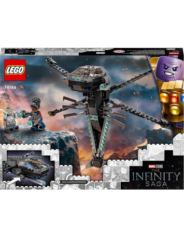 LEGO Marvel Super Héroes Volador Dragón Pantera Negra 76186
