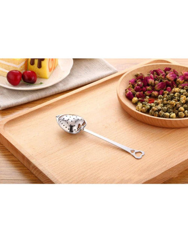 20PCS Infusores de Té HSKOTEA de Acero Inoxidable