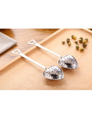 20PCS Infusores de Té HSKOTEA de Acero Inoxidable