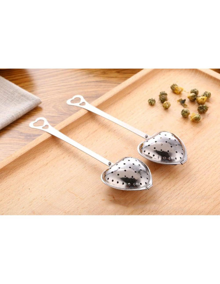 20PCS Infusores de Té HSKOTEA de Acero Inoxidable