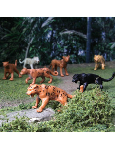 Safari Ltd. TOOB Grandes Gatos - 9 Mini Figuras Educativas 2