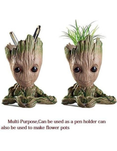 Maceta Baby Groot Mikayoo con Drenaje para Suculentas 7.62cm 2