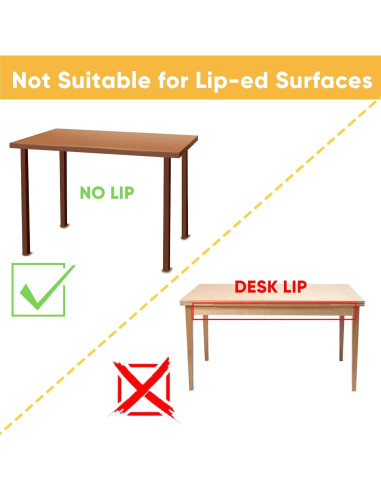 Organizador de Cajones para Escritorio OrgaFocus - Paquete de 2, Negro