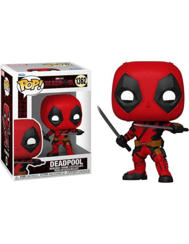 Figura de Vinilo POP Deadpool Funko 9.5 cm con Protector