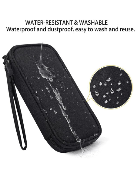 Estuche Organizador Electrónico CAAORDKSO Negro Impermeable