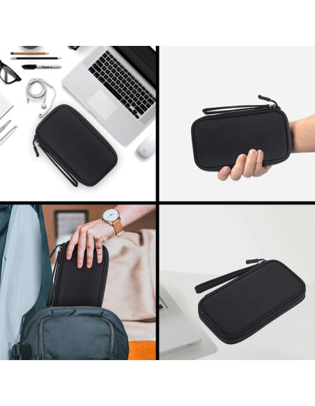 Estuche Organizador Electrónico CAAORDKSO Negro Impermeable