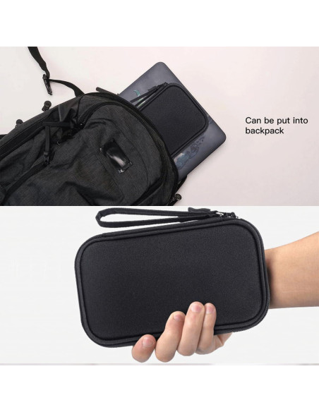 Estuche Organizador Electrónico CAAORDKSO Negro Impermeable