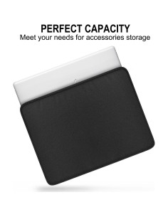 Funda para Laptop 14" AREYTECO Negra Resistente al Agua 2