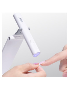 Lámpara de Uñas Inalámbrica GAOY UV Portátil Blanca 14.1cm