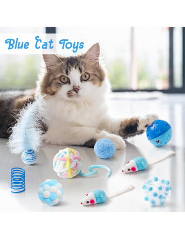 Set de Juguetes para Gatos MALLMALL6 - 10 Piezas Interactivas