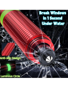 Cortador de Cinturón de Seguridad y Rompeventanas Seoulish AEL2501 2