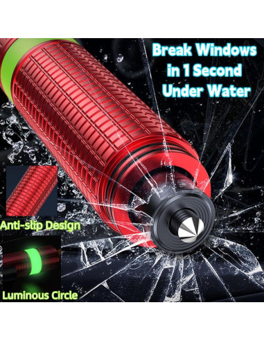 Cortador de Cinturón de Seguridad y Rompeventanas Seoulish AEL2501