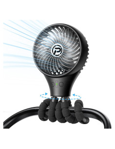 Ventilador de Cochecito PANERGY F008 Portátil Oscilante 3 Velocidades