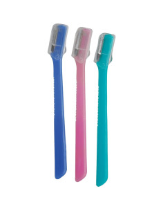 Afeitador de Cejas y Vello Facial Diane D217 - Paquete de 3 2