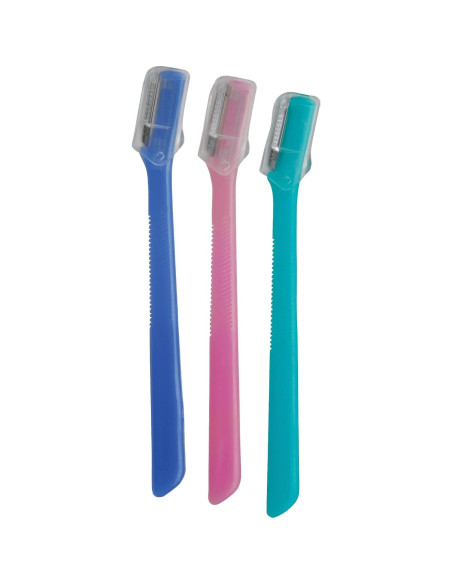 Afeitador de Cejas y Vello Facial Diane D217 - Paquete de 3