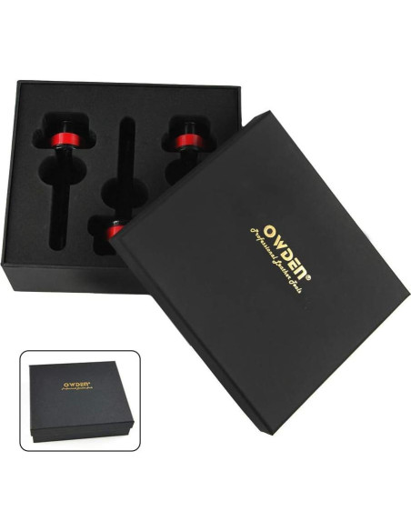 Juego de Cortadores de Cinta de Cuero OWDEN 3 Piezas Tipo V