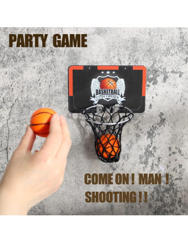 Aro de Baloncesto Mini JSGOD-GYSH para Escritorio Negro