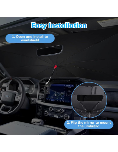 Parasol para Parabrisas SEPORUD UNSUN-61 154.94x83.82cm UV