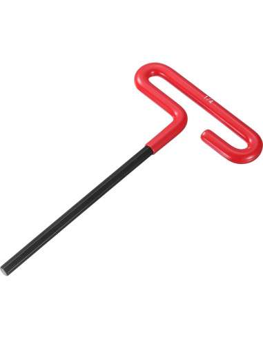 Llave Hexagonal T Harfington 1/4" (6.35mm) Larga con Acolchado