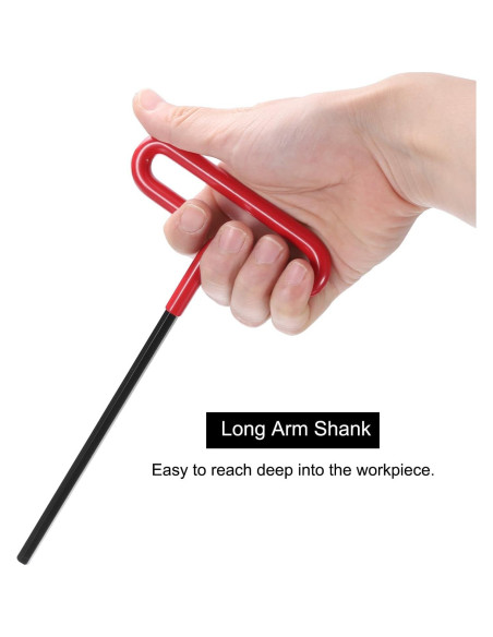 Llave Hexagonal T Harfington 1/4" (6.35mm) Larga con Acolchado