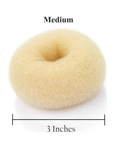 Dona para Cabello Beaute Galleria Mediana Beige 7.62 cm