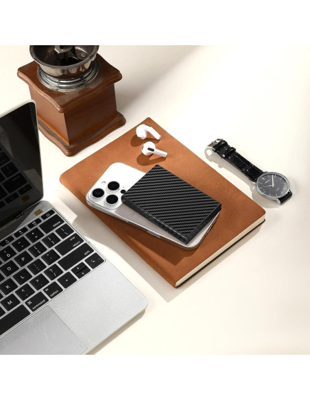 Billetera RFID de Acero Inoxidable LOUEBICA para Tarjetas