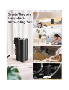 Difusor de Aceites Esenciales KitchenBro 201B Portátil 16h 2