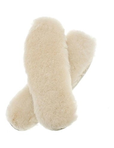 Plantillas de Piel de Oveja para Mujeres - 2 Pares, US 35-44