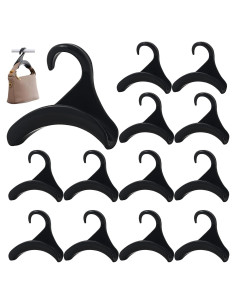 12 Perchas para Bolsos Naturahand - Organizador de Almacenamiento