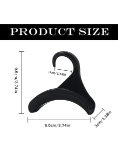 12 Perchas para Bolsos Naturahand - Organizador de Almacenamiento 2