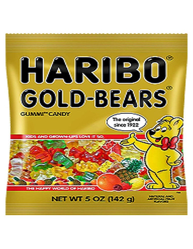 Haribo Ositos de Goma Multicolor 142 g - Paquete de 3