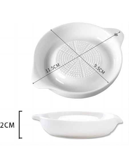 Placa Ralladora Cerámica Avanzada Bamboo's Grocery 10.16 cm