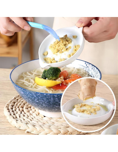 Placa Ralladora Cerámica Avanzada Bamboo's Grocery 10.16 cm