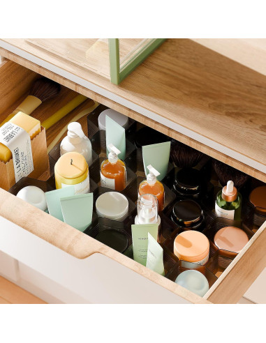 Separador de Cajones Ajustable Kocuos Negro para Ropa Interior