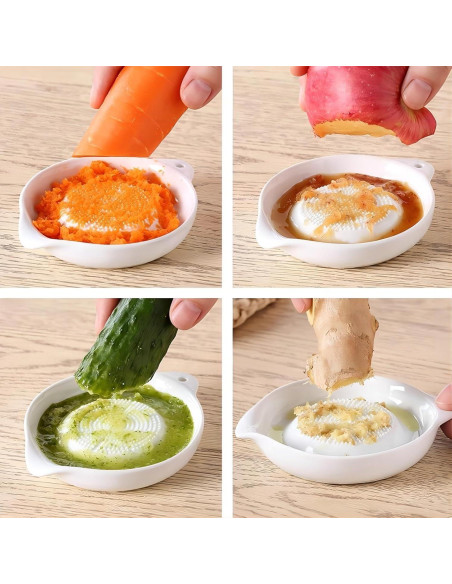 Placa Ralladora Cerámica Avanzada Bamboo's Grocery 10.16 cm